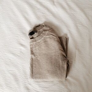 H&M Basic Beige Knitwear